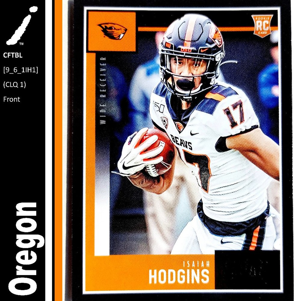 Oregon State Beavers (Isaiah Hodgins) - CFTBL [9_6_IH1]